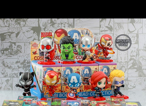 Load image into Gallery viewer, Hot Toys Cosbi Bobble-Head Collection Marvel Studios: Avengers  8 Figures Set
