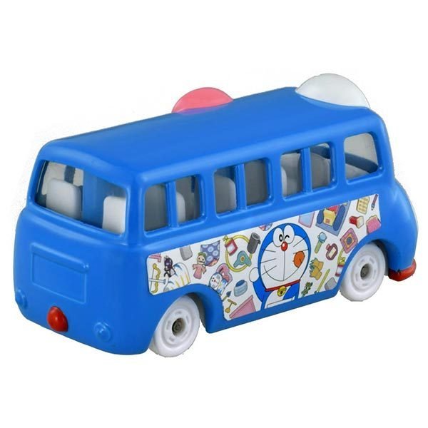 Takara Tomy Dream Tomica Die-cast Model Car - NO. 158 Doraemon Wrapping Bus