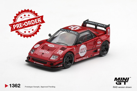 (Pre-order) Mini GT #1362 Mazda AZ-1 Liberty Walk LB40 LB-Hinomaru Red 2026 RHD