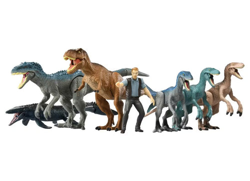 Load image into Gallery viewer, Takara Tomy Ania Jurassic World Final Battle Set Figure Set
