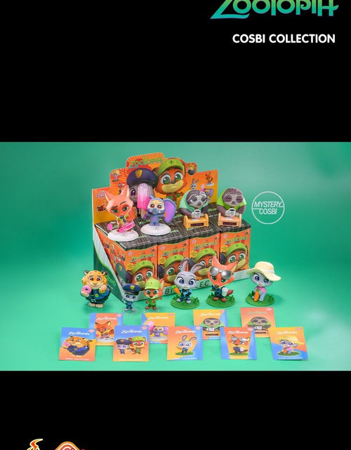 Load image into Gallery viewer, Hot Toys Zootopia Cosbi Collection Bobble-Head Figure Set (Full box set of 8)
