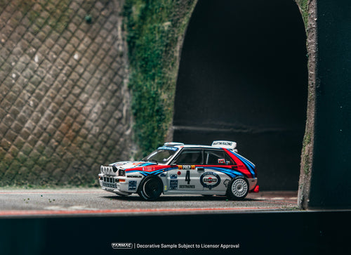 Load image into Gallery viewer, Tarmac Works 1/64 Lancia Delta HF Integrale  Monte Carlo Rally 1992
