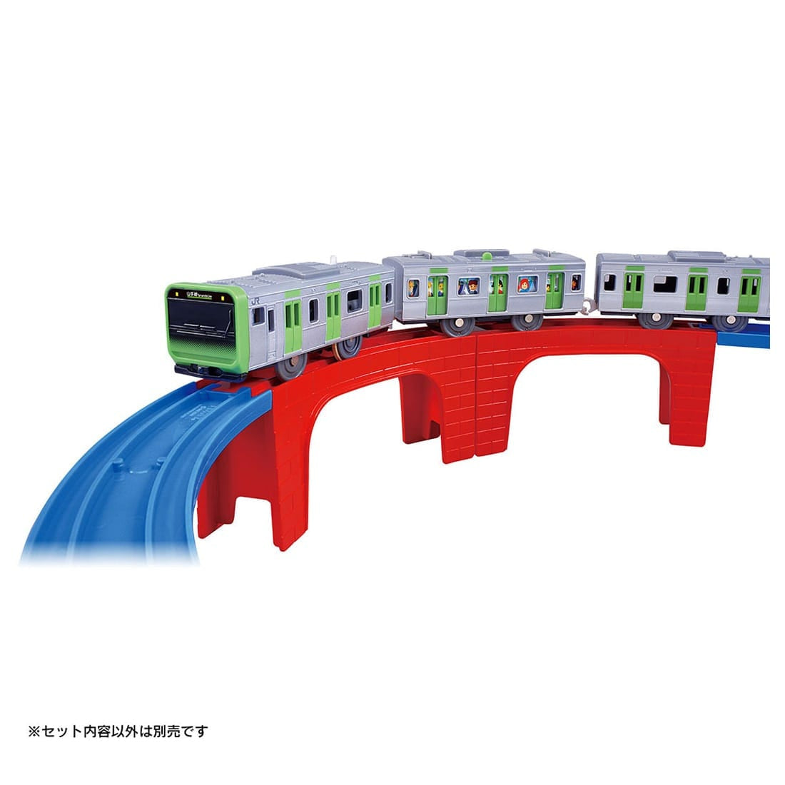 Takara Tomy Plarail R-28 Toy Train Bridge Curved Rail Set