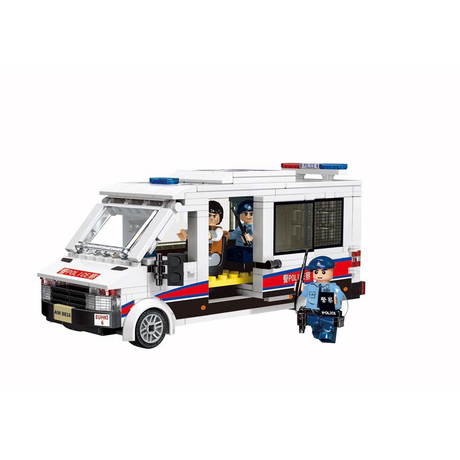 Royal Toys Building Blocks City Story Bricks RT06: Hong Kong Emergency Unit (405 Pcs/Pzs)