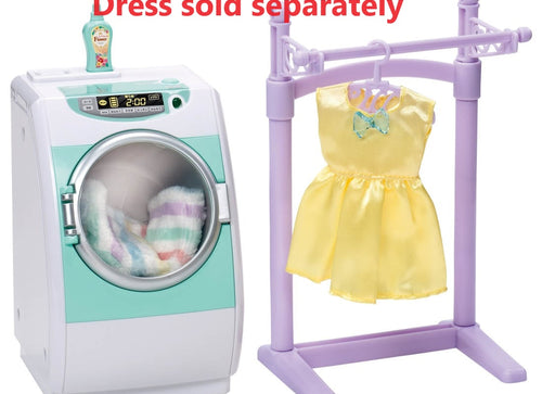 Load image into Gallery viewer, Takara Tomy Licca Doll Accessory - LF-02 Washing Machine Kurukuru Sentakuki
