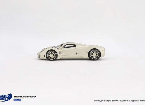 Load image into Gallery viewer, BBR 1:64 Pagani Utopia Presentation Grigio Rinascimento Model Car
