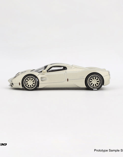 Load image into Gallery viewer, BBR 1:64 Pagani Utopia Presentation Grigio Rinascimento Model Car
