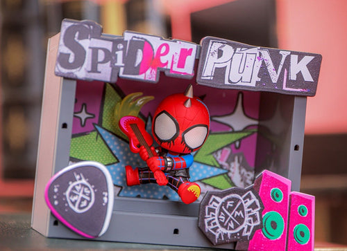 Load image into Gallery viewer, Hot Toys Spider-Man: Across The Spider-Verse Cosbi Diorama Collection (Set of 6)
