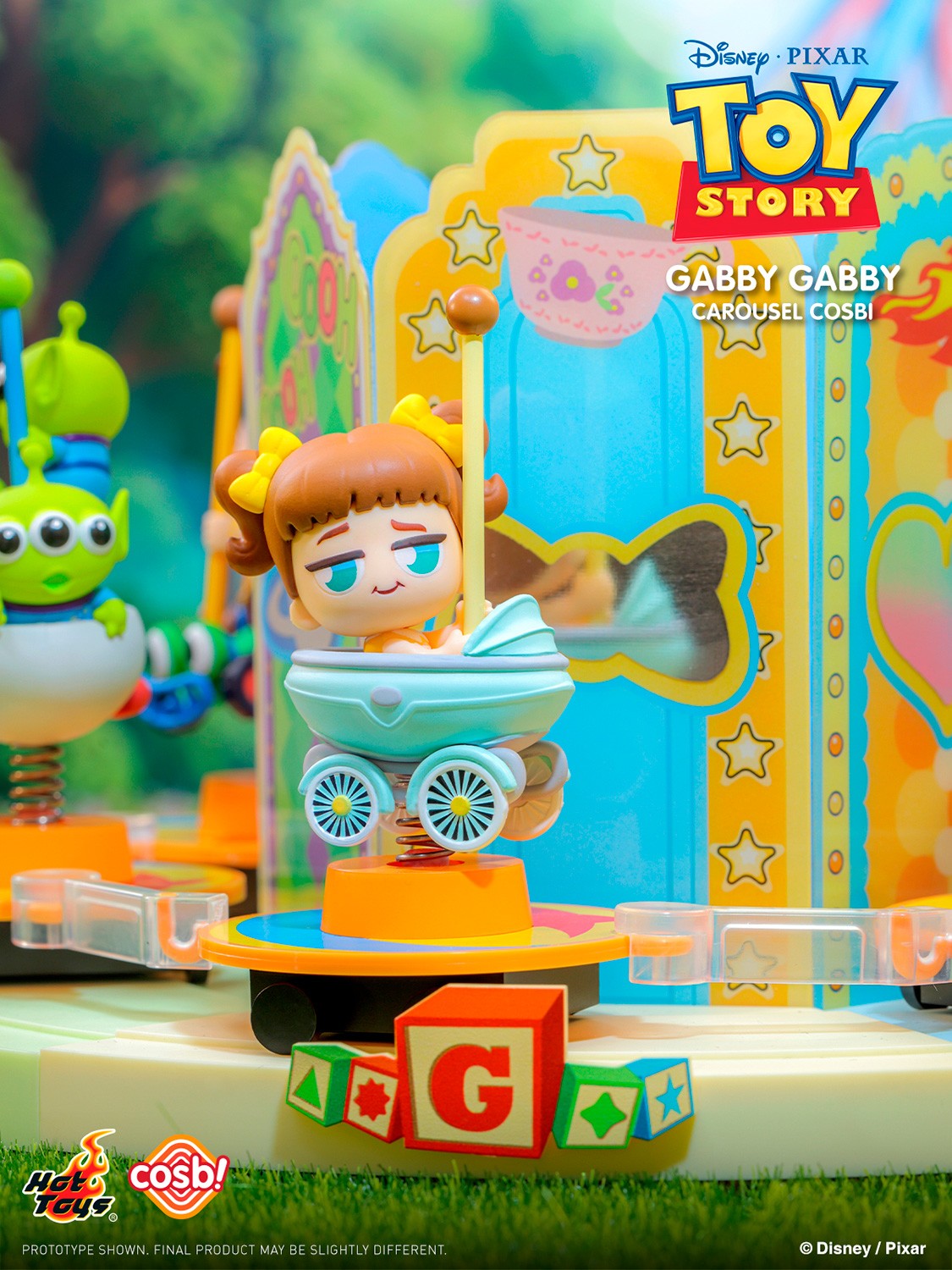 Hot Toys Toy Story Carousel Cosbi Bobble-Head Collection (Full set of 6)