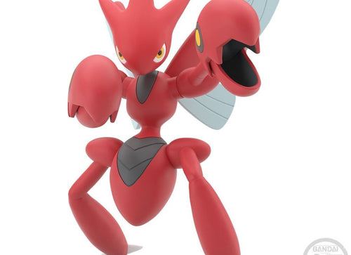 Load image into Gallery viewer, Bandai Pokemon scale world johto region bugsy &amp; scizor w/o gum
