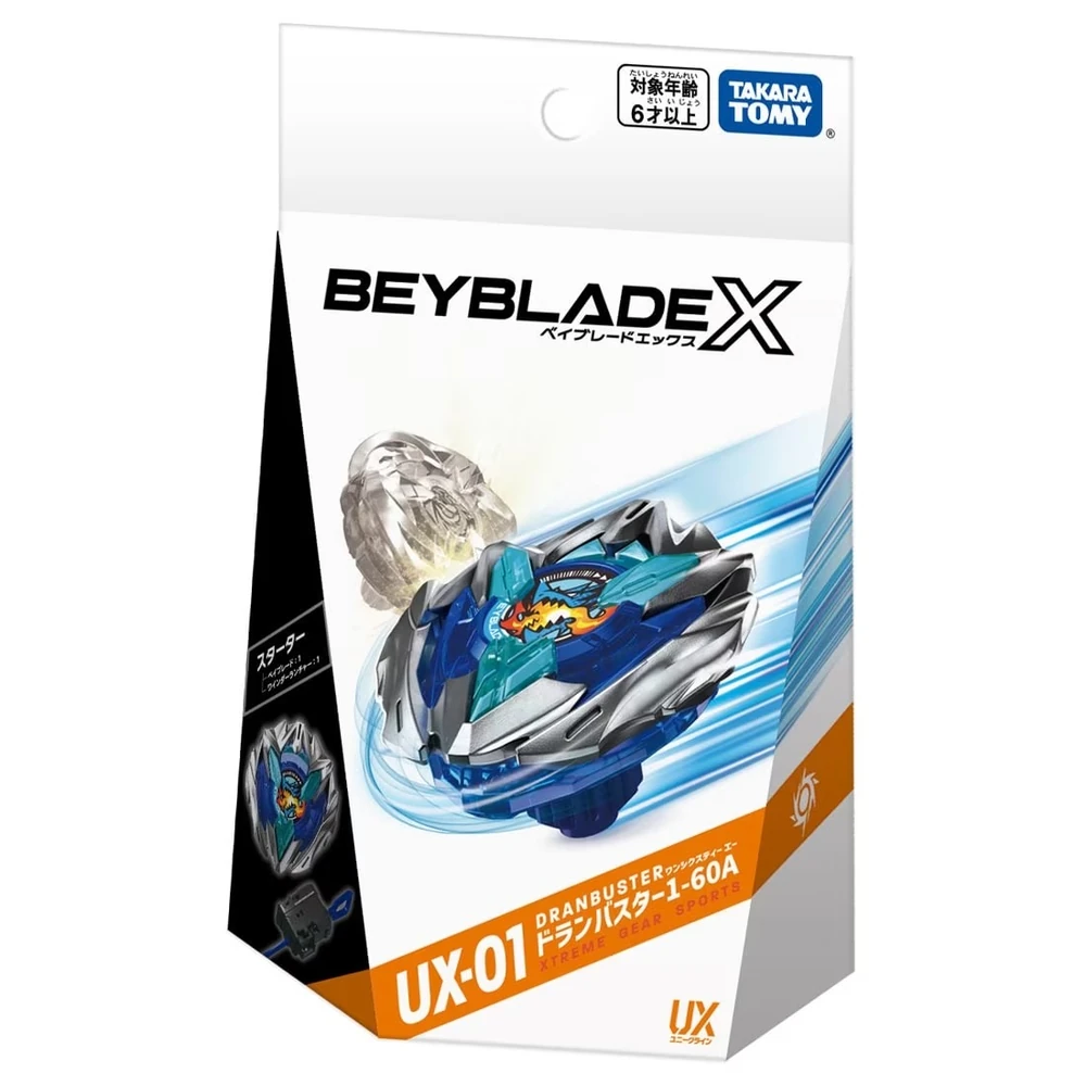 Takara Tomy Beyblade X Starter UX-01 Dran Buster 1-60A