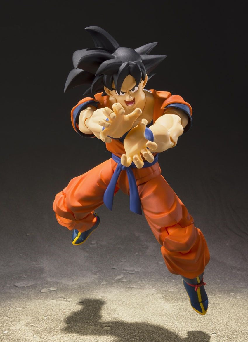 Bandai S.H.Figuarts Son Goku The Saiyan Grew Up on Earth Completed Action figure