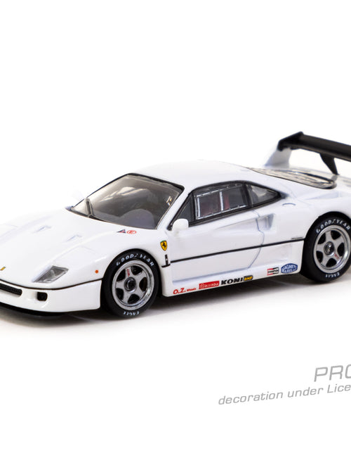 Load image into Gallery viewer, Tarmac Works 1/64 Ferrari F40 Lightweight White Diecast Model Car
