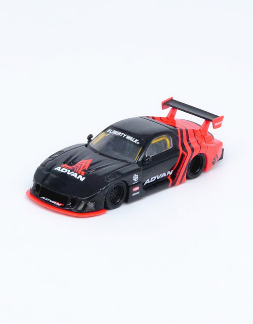 Load image into Gallery viewer, INNO64 1/64 LBWK MAZDA RX7 (FD3S) LB-SUPER SILHOUETTE &quot;ADVAN LIVERY&quot;
