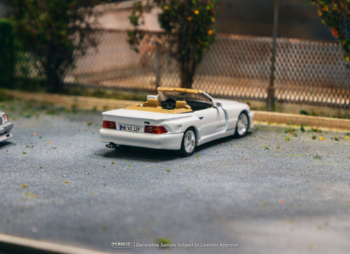 Load image into Gallery viewer, Tarmac Works 1/64 Mercedes-Benz SL 500 Koenig Specials White
