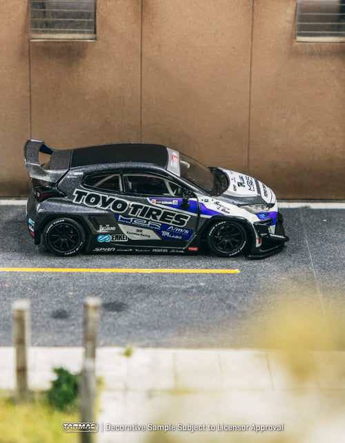 Load image into Gallery viewer, Tarmac Works 1/64 Pandem Toyota GR Yaris TOYO TIRES Diecast Model
