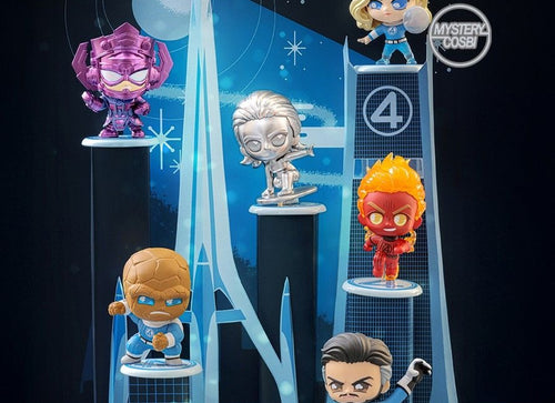 Load image into Gallery viewer, Hot Toys The Fantastic Four: First Steps Cosbi Bobble-Head Collection Full set 6
