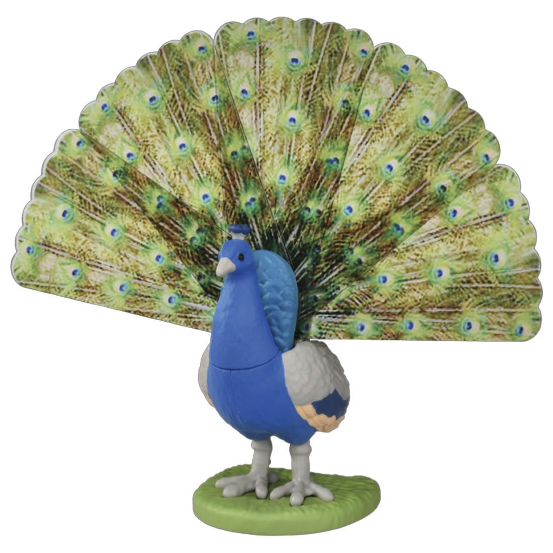 Takara Tomy ANIA animal Action Mini Figure -  AS-16 Peacock