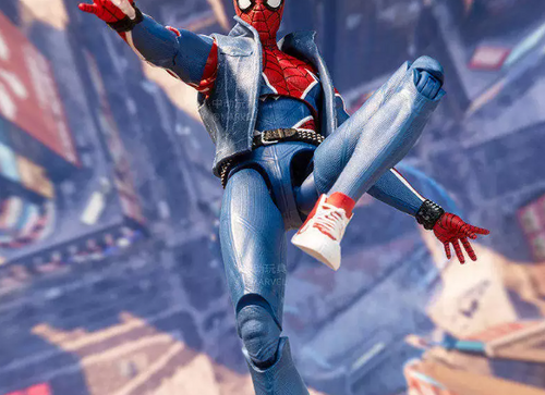 Load image into Gallery viewer, ZD Toys Marvel Avengers 1/10 Spider-Man Punk Spider Action Figure Set
