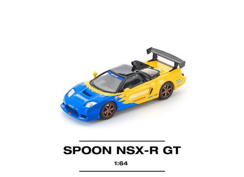 Load image into Gallery viewer, POP RACE 1/64 SPOON NSX-R GT Diecast Model Car
