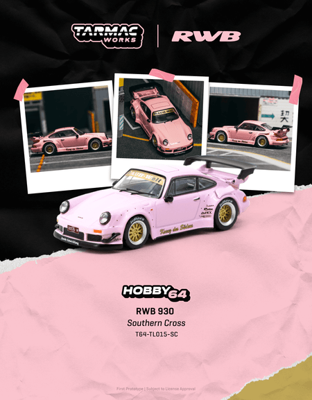 Tarmac Works 1/64 RWB 930  Southern Cross Diecast Model Car