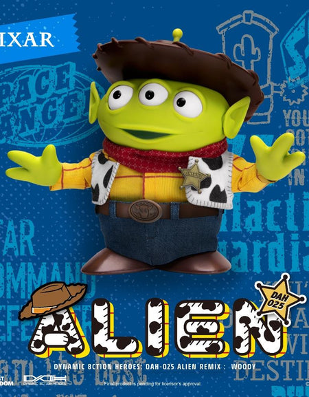Beast Kingdom Disney TOY STORY DAH-025 Alien Remix Woody (Diorama Stage)