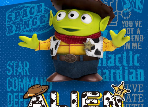Load image into Gallery viewer, Beast Kingdom Disney TOY STORY DAH-025 Alien Remix Woody (Diorama Stage)
