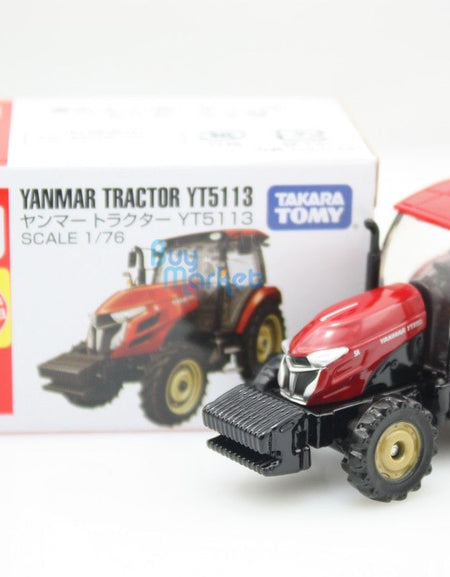 Takara Tomica Tomy #83 Yanmar Tractor YT5113 Scale 1/76 Diecast Toy Car Japan