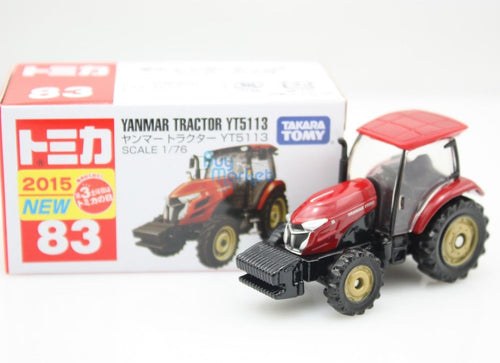 Load image into Gallery viewer, Takara Tomica Tomy #83 Yanmar Tractor YT5113 Scale 1/76 Diecast Toy Car Japan
