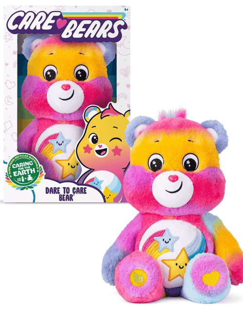 Load image into Gallery viewer, Care Bears Basic Fun 14 inch Soft Plush Toy (Eco Friendly)  -Dare To Care Bear
