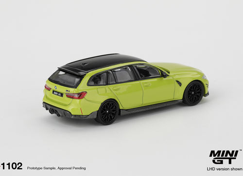 Load image into Gallery viewer, MINI GT #1102 BMW M3 M Performance Touring Sao Paulo Yellow LHD Car
