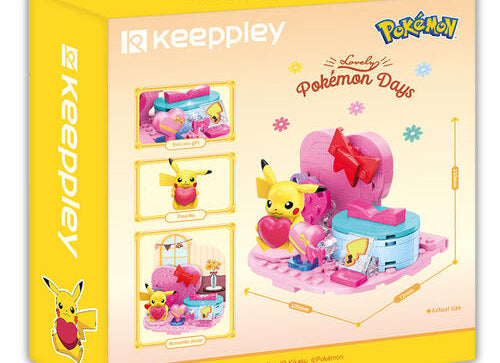 Load image into Gallery viewer, Qman Keeppley Building Blocks #K20225 Pokemon Pikachu Fingertip Heart
