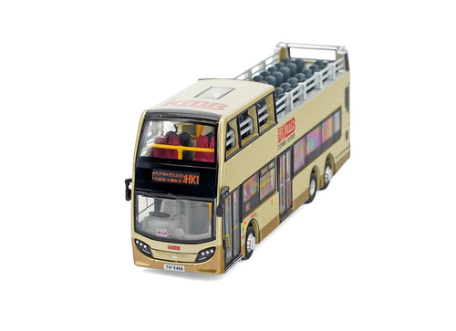 Load image into Gallery viewer, Tiny City Die-cast 1/110 - KMB ADL Enviro500 MMC 12M Open-top Bus (HK1)(Gold)
