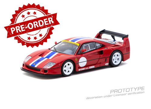 Load image into Gallery viewer, (Pre-order) Tarmac Works 1/64 Ferrari F40 LM Red Diecast Model Car HOBBY64
