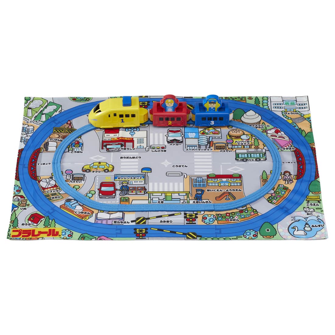 Takara Tomy Plarail Train Series Play Set - Push and Go Colorful Express Set