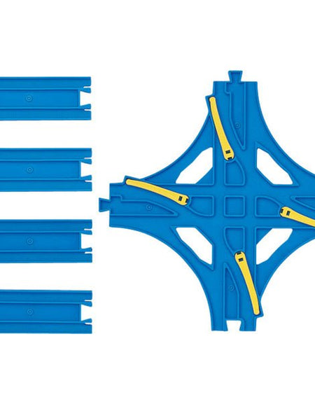Takara Tomy Plarail Rail Train Accessories R-14 Crossing Point Track Toy Japan