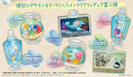 RE-MENT Pokemon Aqua Bottle Collection 2 Box Set (full set of 6 pcs)