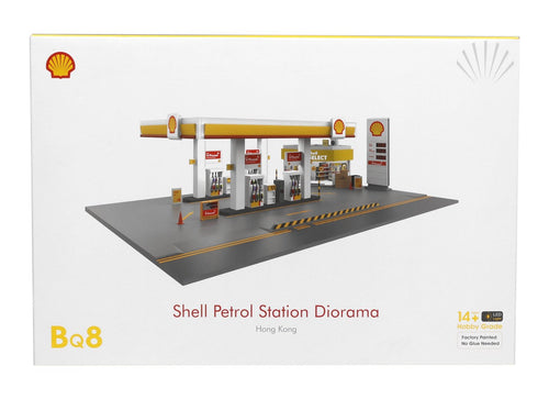Load image into Gallery viewer, TinyQ - BQ08 Shell Hong Kong Petrol Station Diorama
