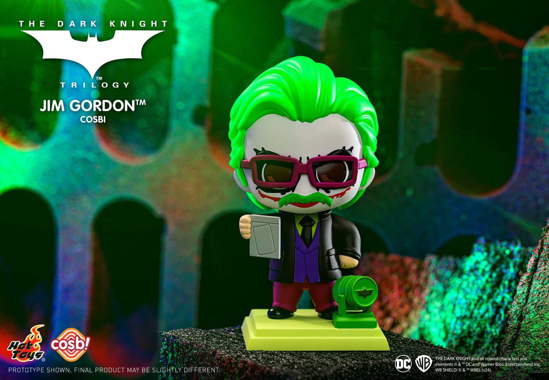 Hot Toys The Dark Knight Trilogy Jokerized Cosbi Collection (Full set of 8)