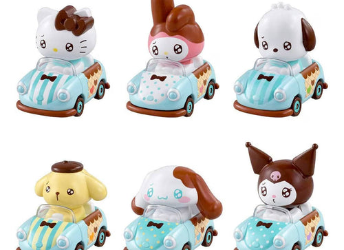 Load image into Gallery viewer, Takara Tomy Tomica Tunes Sanrio Characters Vol.2. Model Car (Full set of 6)
