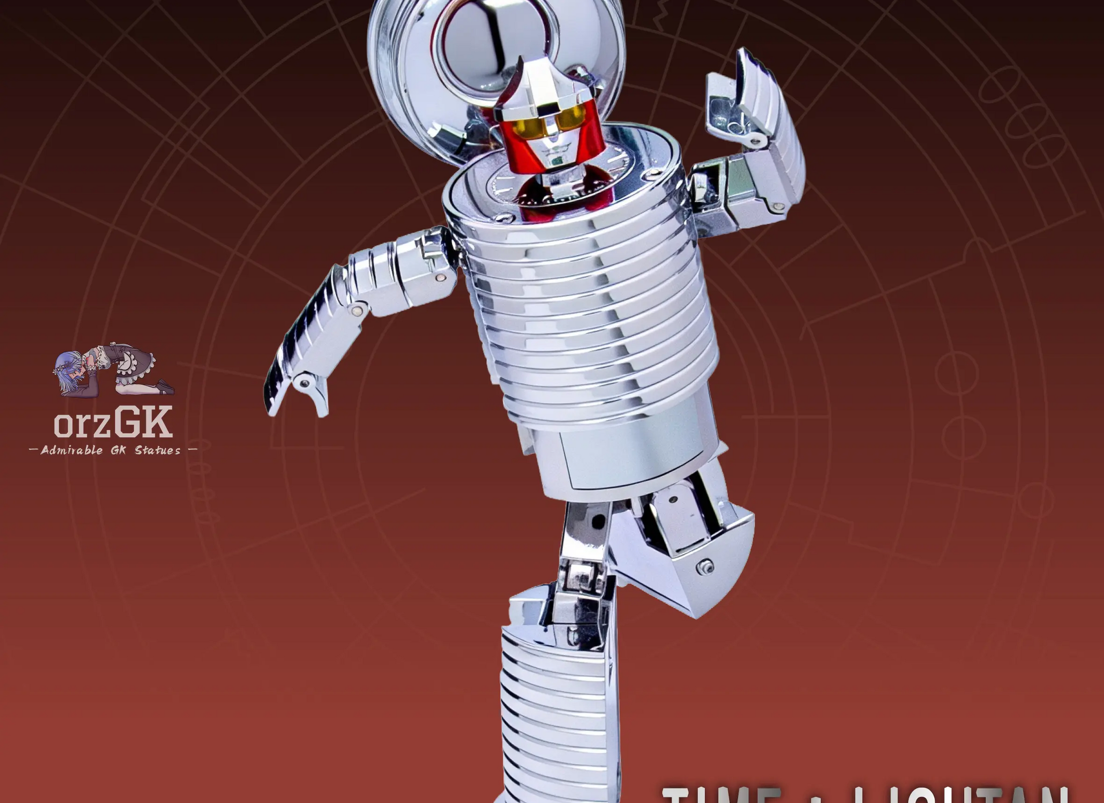 Shokoriko Mortar Shohoriku Saigo Time from Golden Warriors Action Figure