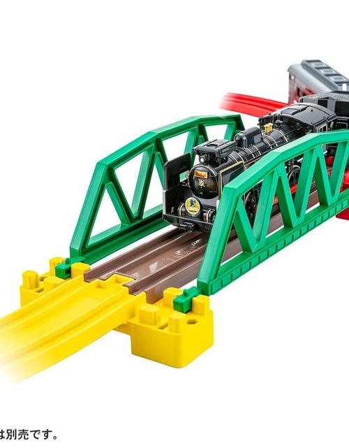 Load image into Gallery viewer, Takara Tomy Plarail Play Set Scenic Color Rail Kit - Autumn Leaves and Railroad
