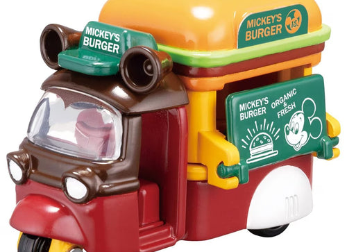 Load image into Gallery viewer, Takara Tomy Tomica Town Disney Motors SP 15th Mickey Hamburger Shop with Car
