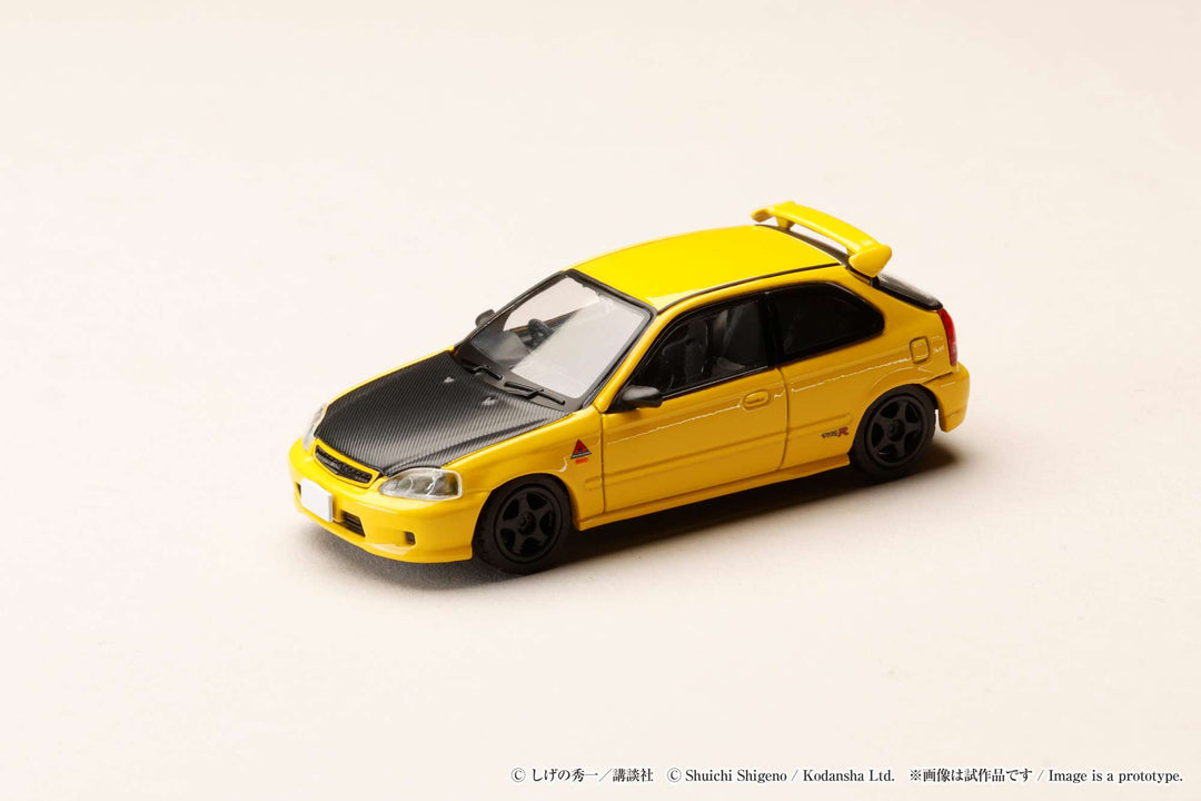 Hobby Japan 1/64 Honda Civic (EK9) Todo Juku Initial D Tomoyu #HJDMD007