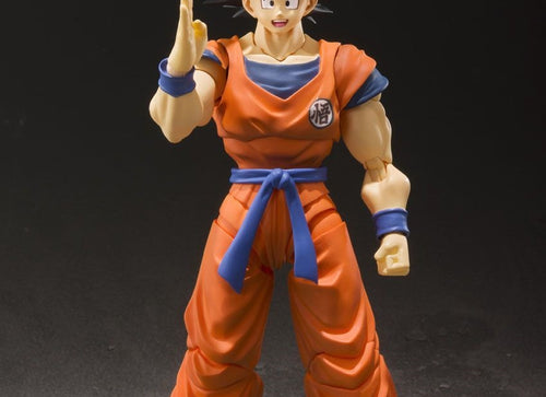 Load image into Gallery viewer, Bandai S.H.Figuarts Son Goku The Saiyan Grew Up on Earth Completed Action figure
