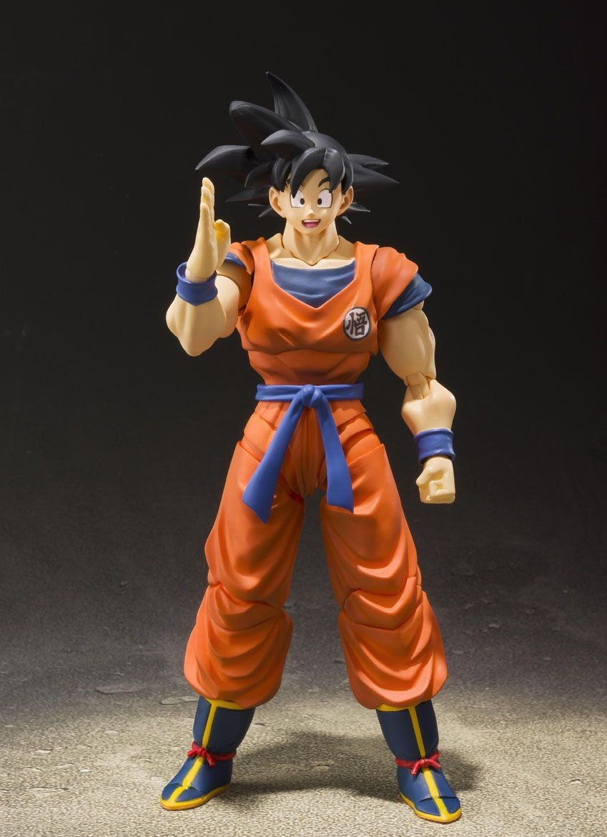 Bandai S.H.Figuarts Son Goku The Saiyan Grew Up on Earth Completed Action figure