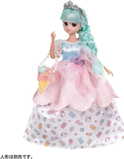 Load image into Gallery viewer, Takara Tomy Licca Licca-Chan Doll Gelato Dress Set Candy Unicorn (Dress ONLY)
