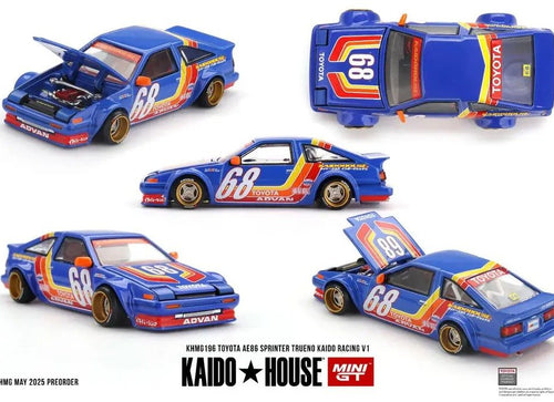 Load image into Gallery viewer, KaidoHouse X Mini GT Toyota AE86 Sprinter Trueno Kaido Racing V1
