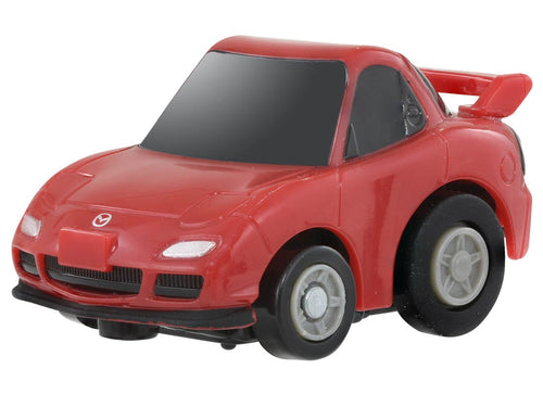 Load image into Gallery viewer, Takara Tomy Tomica ChoroQ Pull Back Diecast e-07 Mazda RX-7 (FD3S)
