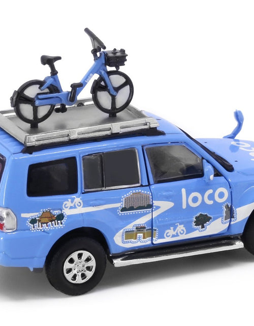 Load image into Gallery viewer, Tiny City 128 Die-cast Model Car - MITSUBISHI Pajero Loco Bike
